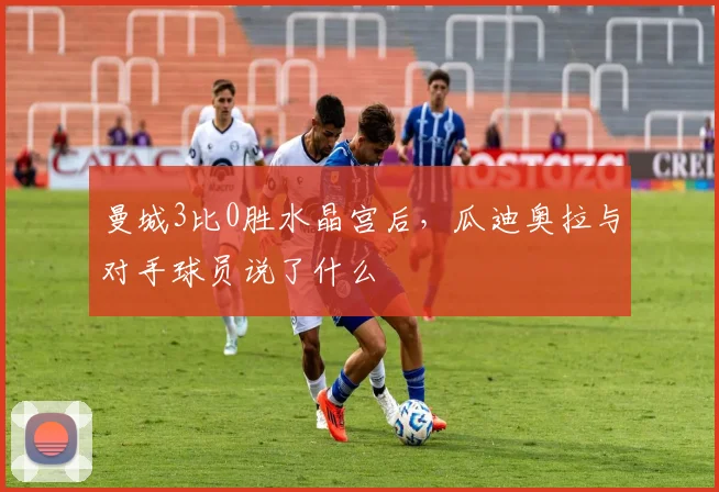 曼城3比0胜水晶宫后，瓜迪奥拉与对手球员说了什么